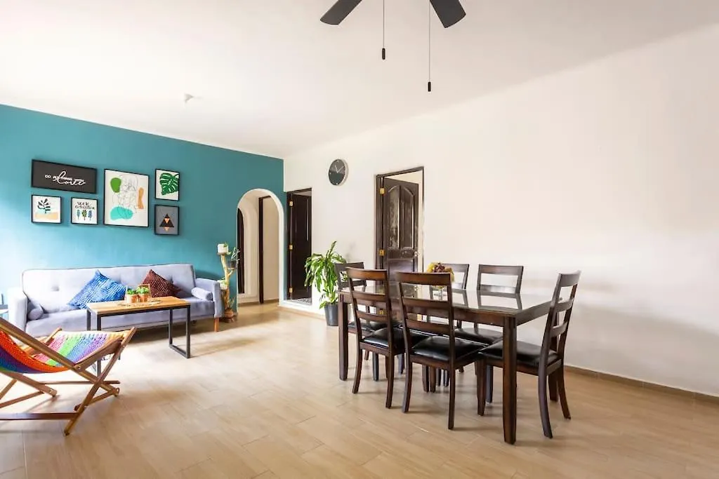 3 Bedroom Apartment In Quiet Residential Area Playa del Carmen Mexico